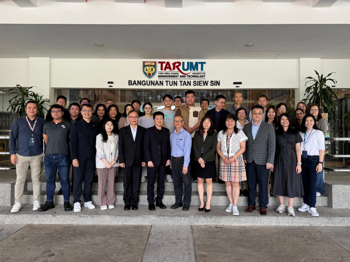 台灣高等教育代表團拜訪拉曼理工大學 推動教育交流與人才合作 